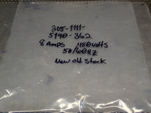 Load image into Gallery viewer, Airpax 205-1111-5190-362 Circuit Breaker 8A 480V 50/60Hz New Old Stock
