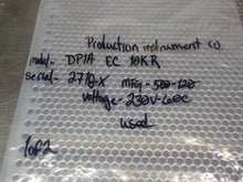Load image into Gallery viewer, Production Instrument DP1A EC 10KR 6-Digit Counter 230V 60C Used With Warranty
