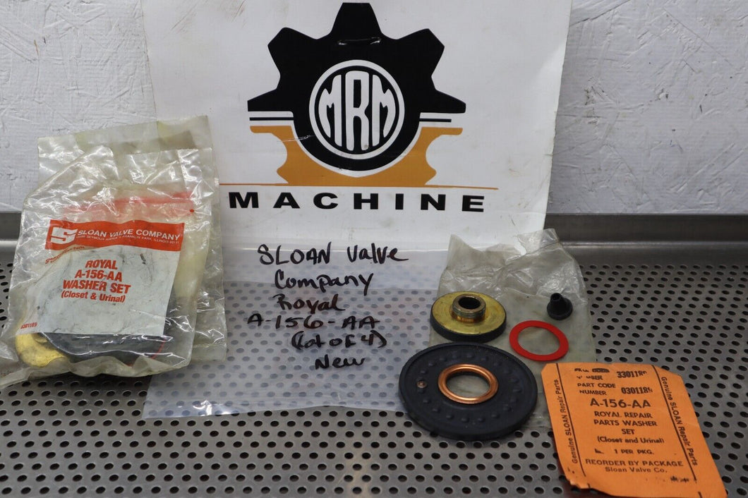 Sloan Royal A-156-AA Closet & Urinal Washer Sets New Old Stock (Lot of 4)