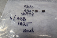 Load image into Gallery viewer, ABB A16-30-10 Contactor 110-120V 50/60Hz Coil &amp; TA25 DU Overload 2.8-4A Used
