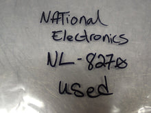 Load image into Gallery viewer, National Electronics NL-8270 Light Tube Used With Warranty See All Pictures
