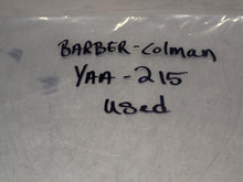 Load image into Gallery viewer, Barber Colman YAA-215 Gear Head Motor Used With Warranty See All Pictures
