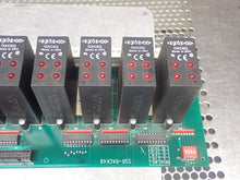Load image into Gallery viewer, Computer Boards SSR-RACK Module Board W/ (12) Opto 22 OAC5Q Output Modules Used
