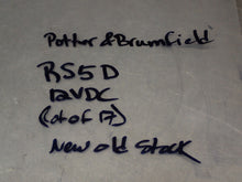 Load image into Gallery viewer, Potter &amp; Brumfield RS5D Relays 12VDC New Old Stock (Lot of 17)
