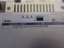 Load image into Gallery viewer, SMC EX124D-SCS1 Serial Unit Model SR1 24VDC W/ (4) VQ2100-51 &amp; (1) VVQ2000-10A-1
