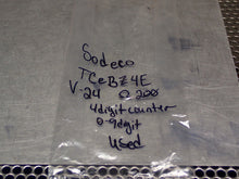 Load image into Gallery viewer, SODECO TCeBZ4E 24V 200 Ohms 4-Digit Counter Used With Warranty
