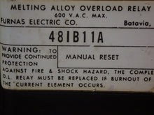 Load image into Gallery viewer, Furnas 48IB11A Thermal Overload Relay 600VAC Manual Reset Used With Warranty
