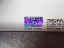 Load image into Gallery viewer, Fluorescent Luminaire Issue A-224,651 E185183 Light Fixture 21-1/4" Length New

