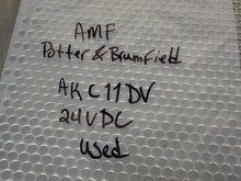 Load image into Gallery viewer, Potter &amp; Brumfield AKC11DV 24VDC Relay Used With Warranty See All Pictures
