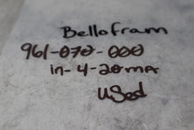 Load image into Gallery viewer, Bellofram 961-070-000 Transducer 4-20mA 3-15PSI 18-100PSI Used With Warranty
