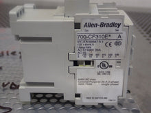 Load image into Gallery viewer, Allen Bradley 700-CF310E* Ser A Contactor 25A 600VAC 24VDC Coil Used W/ Warranty
