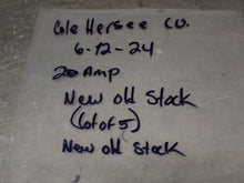 Load image into Gallery viewer, Cole Hersee 6-12-24 20A Circuit Breakers New Old Stock (Lot of 5) See All Pics
