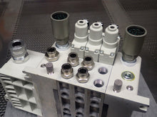 Load image into Gallery viewer, SMC VV5QC41-0303TTD0 Manifold ARBQ4000-00 Regulators (3) VQ4301-5 Valves Used
