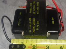 Load image into Gallery viewer, Westinghouse Type LC 2F651 Transformer 100VA 50-133CPS Used With Warranty
