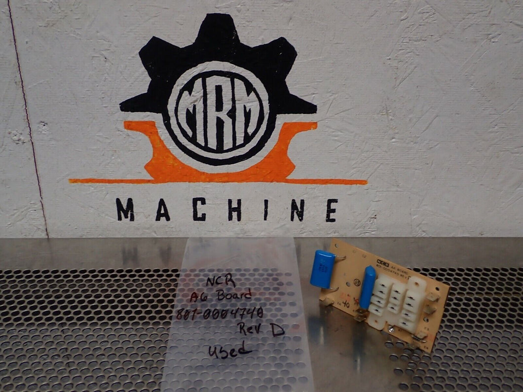 NCR 801-000471 Rev B A6 Board Used With Warranty See All Pictures