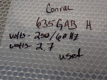Load image into Gallery viewer, Conrac 635GABH Hour Meter 250V 60Hz 305539A Used With Warranty See All Pictures
