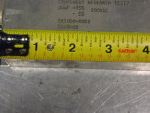 Load image into Gallery viewer, Component Research CR2000-0002 8408AHB 200VDC Filters Used Warranty (Lot of 2)
