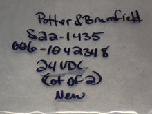 Load image into Gallery viewer, Potter &amp; Brumfield S22-1435 006-1042348 Solenoids 24VDC New Old Stock (Lot of 2)
