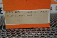 Load image into Gallery viewer, Simpson 04320 Model 1227 0-100DC Microamperes Panel Meter New Old Stock
