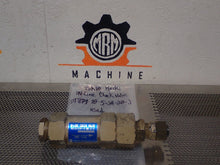 Load image into Gallery viewer, TOKYO KEIKI CO. DT8P1-10-5-JA-20 In-Line Check Valve Used With Warranty
