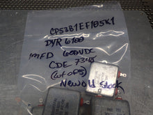 Load image into Gallery viewer, CP53B1EF105K1 DYR 6100 Capacitors 1MFD 600VDC New Old Stock (Lot of 5)
