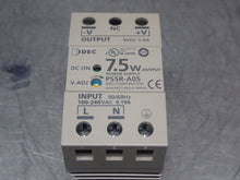Load image into Gallery viewer, IDEC PS5R-A05 Power Supply 100-240VAC 0.19A 5VDC 1.5A Used With Warranty
