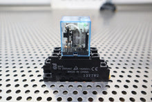 Load image into Gallery viewer, Omron MY2N-J 24VDC Relays With 13Y7W2 Sockets Used Warranty (Lot of 2)
