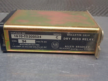 Load image into Gallery viewer, Allen Bradley 1610-T0300S24 Ser C Dry Reed Relay 24VDC Coil Used (Lot of 2)
