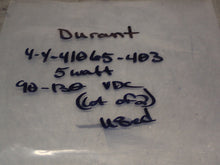 Load image into Gallery viewer, Durant 4-Y-41065-403 4-DIgit Counter 90-130VDC Used W/ Warranty (Lot of 2)
