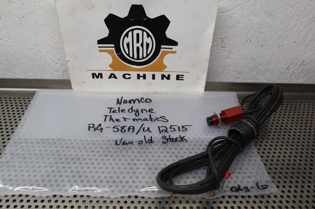 NAMCO TELEDYNE RG-58A/U 12515 Sensor New Old Stock See All Pictures
