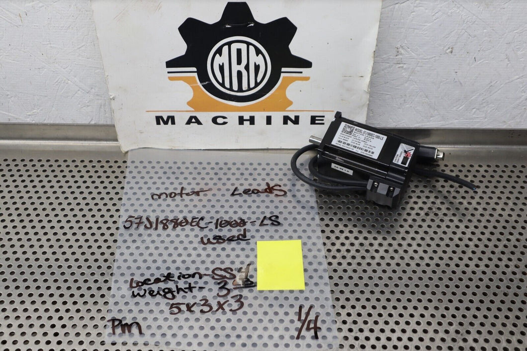 57J1880EC-1000-LS Stepper Motor Used With Warranty See All Pictures