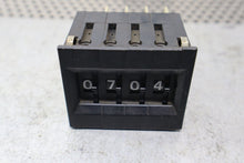 Load image into Gallery viewer, 4-Digit Thumbwheel Switch #0-9 New Old Stock See All Pictures

