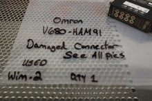 Load image into Gallery viewer, Omron V680-HAM91 Module 24VDC 0.15A Used W/ Warranty Damaged Connector See Pics
