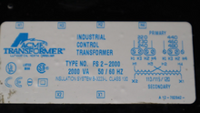 Load image into Gallery viewer, ACME Type FS2-2000 Industrial Control Transformer 2000VA 50/60Hz Used Warranty
