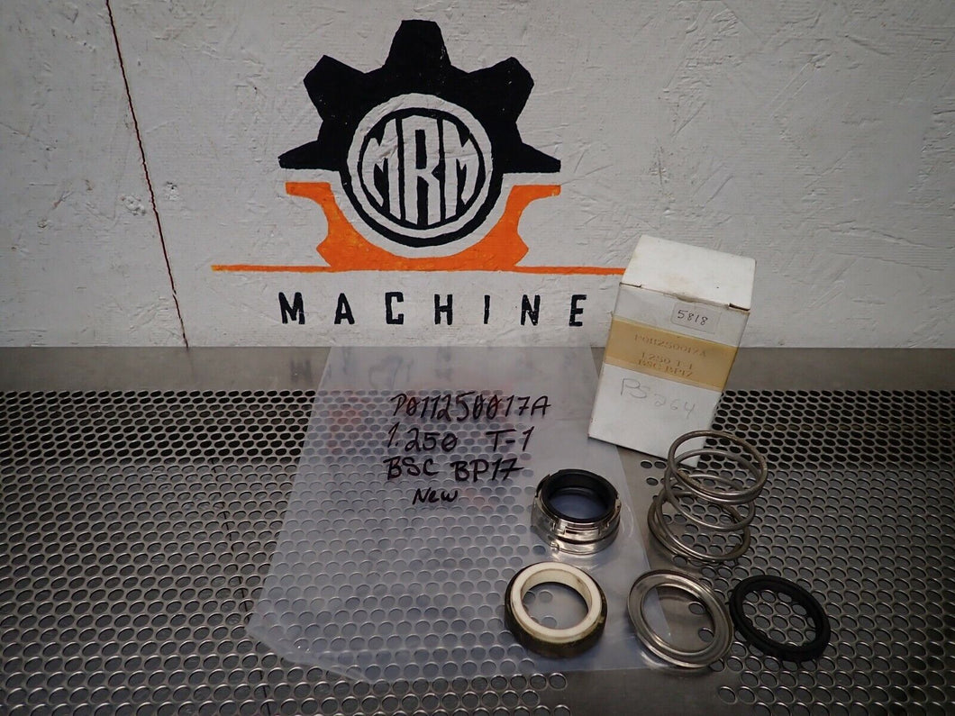 P011250017A 1.250 T-1 BSC BP17 Seal Kit New Old Stock See All Pictures