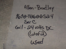 Load image into Gallery viewer, Allen Bradley 1610-T0600S24 Ser C Dry Reed Relay 24VDC Coil Used (Lot of 2)
