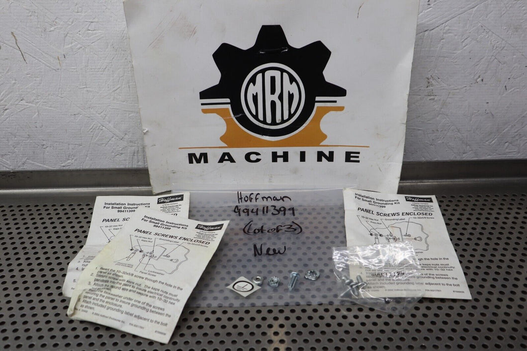 Hoffman 99411399 Grounding Kits New Old Stock (Lot of 3)