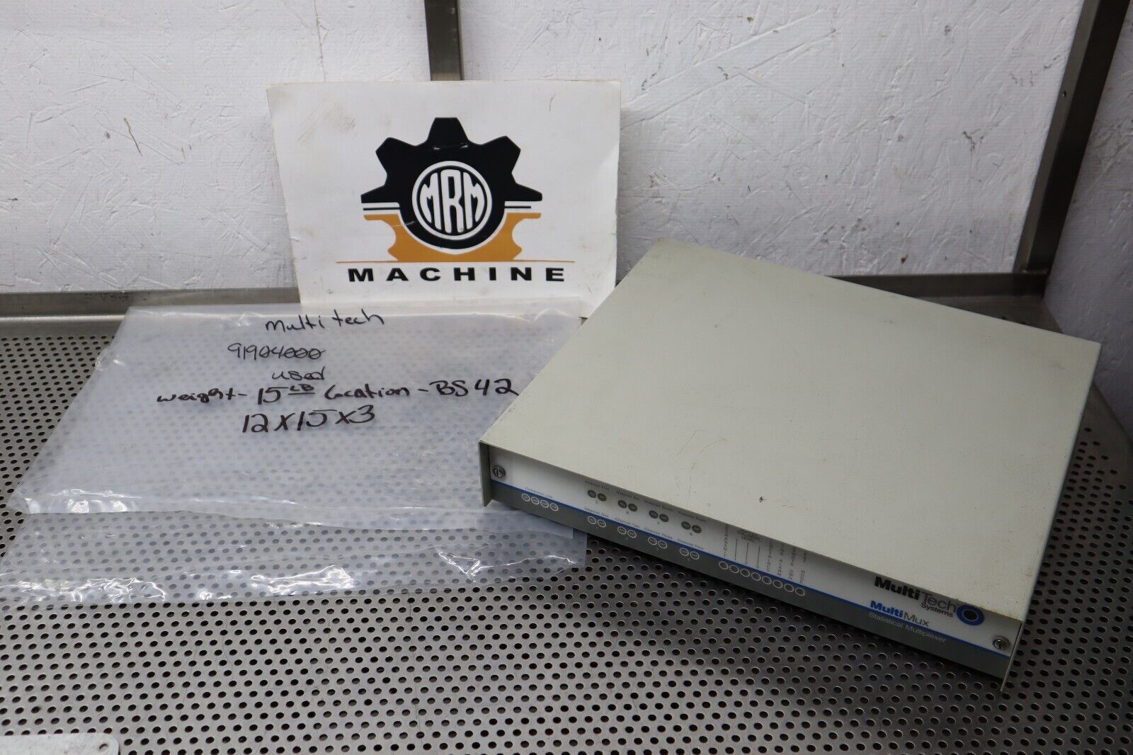 Multi Tech Systems 91904000 MultiMux Statistical Multiplexer Used With ...