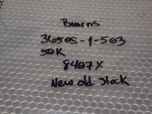 Load image into Gallery viewer, Bourns 3650S-1-503 Multiturn 50K Potentiometer New Old Stock See All Pictures
