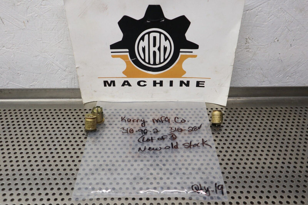 Korry Mfg. Co. 310-90-2 310-28V 5945-0589578 New See All Pictures (Lot of 3)