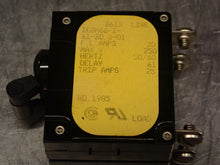 Load image into Gallery viewer, Airpax IEGH66-1-61-20.0-01 Circuit Breakers 20A 250V 50/60Hz 25A Trip (Lot of 2)
