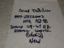 Load image into Gallery viewer, Cornell Dubilier 007-2752002 NFR 112-1B 30A 49-61Hz 250VAC 600VDC New (Lot of 2)
