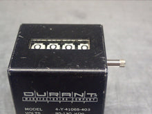 Load image into Gallery viewer, Durant 4-Y-41065-403 4-DIgit Counter 90-130VDC Used W/ Warranty (Lot of 2)
