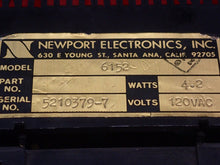 Load image into Gallery viewer, Newport Electronics 6152 Panel Meter 4.2W 120VAC Used With Warranty

