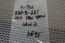 Load image into Gallery viewer, Airpax 520-B-201 Circuit Breakers .20A 120V 400 Used W/ Warranty (Lot of 2)
