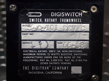 Load image into Gallery viewer, Digiswitch 3-C-101 Rev. C 6-Digit Thumbwheel Switch New Old Stock See All Pics
