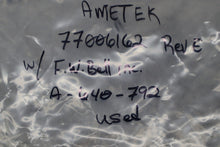Load image into Gallery viewer, AMETEK 250788F7 Tach Assembly Motor 77006162 Rev E 20VDC &amp; FW Bell A-640-792
