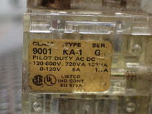 Load image into Gallery viewer, Square D Key Switch With (2) 9001-KA-1 Ser G Contact Blocks Used (No Key)
