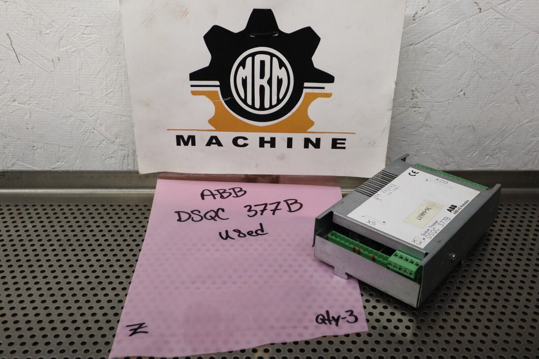 ABB DSQC 377B Queue Tracker Used With Warranty See All Pictures