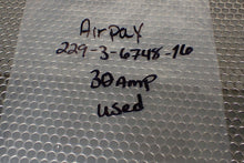Load image into Gallery viewer, Airpax 229-3-6748-16 Circuit Breaker 30A 3Pole Used With Warranty See All Pics
